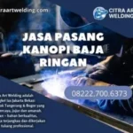 Jasa Pasang Kanopi Baja Ringan Terbaik