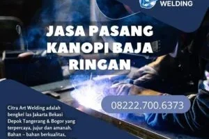 Jasa Pasang Kanopi Baja Ringan Terbaik
